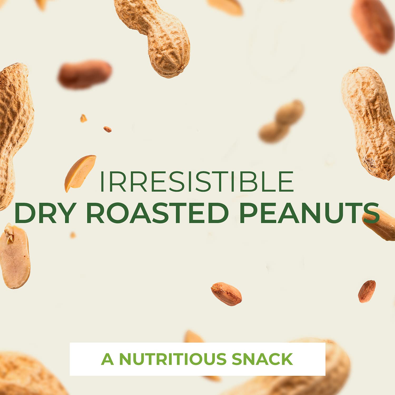 Beyond Nature peanuts in a bowl ready to eat for quick protein snack