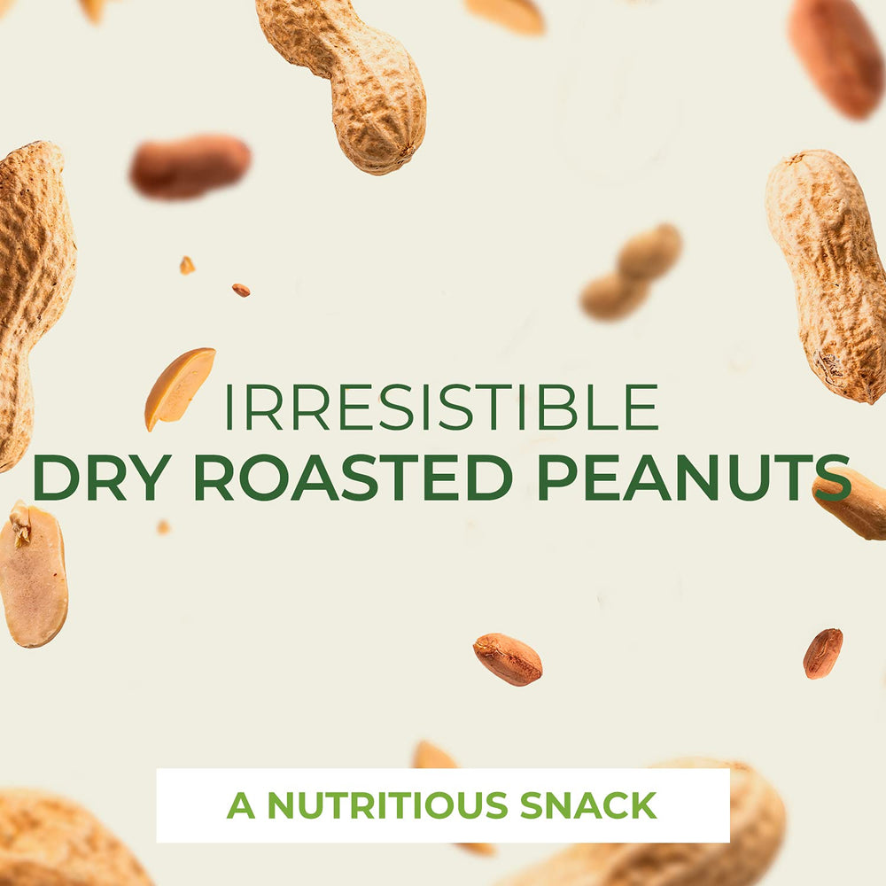 Beyond Nature peanuts in a bowl ready to eat for quick protein snack