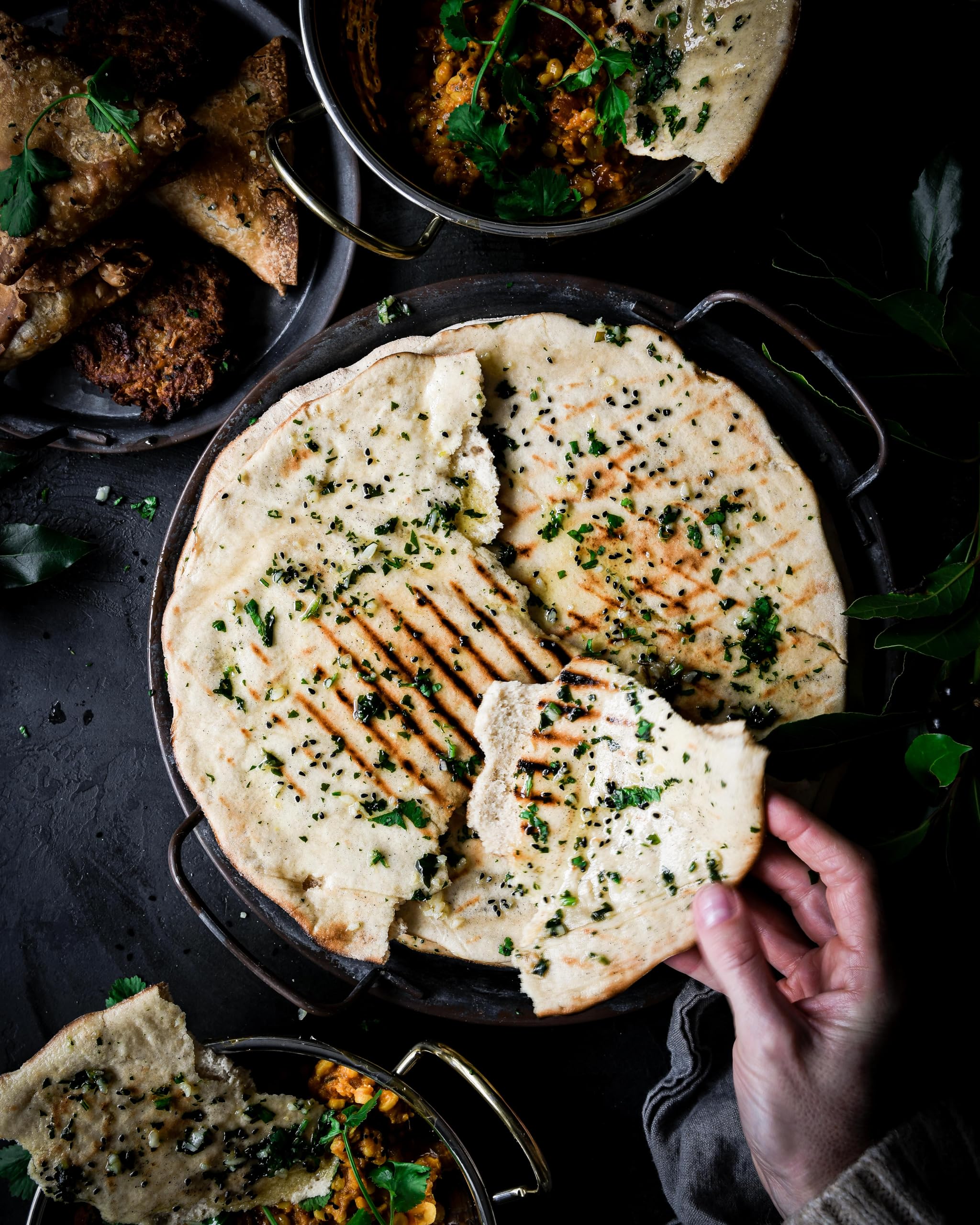 BFree pitas on table with fillings showing meal-ready versatility benefit