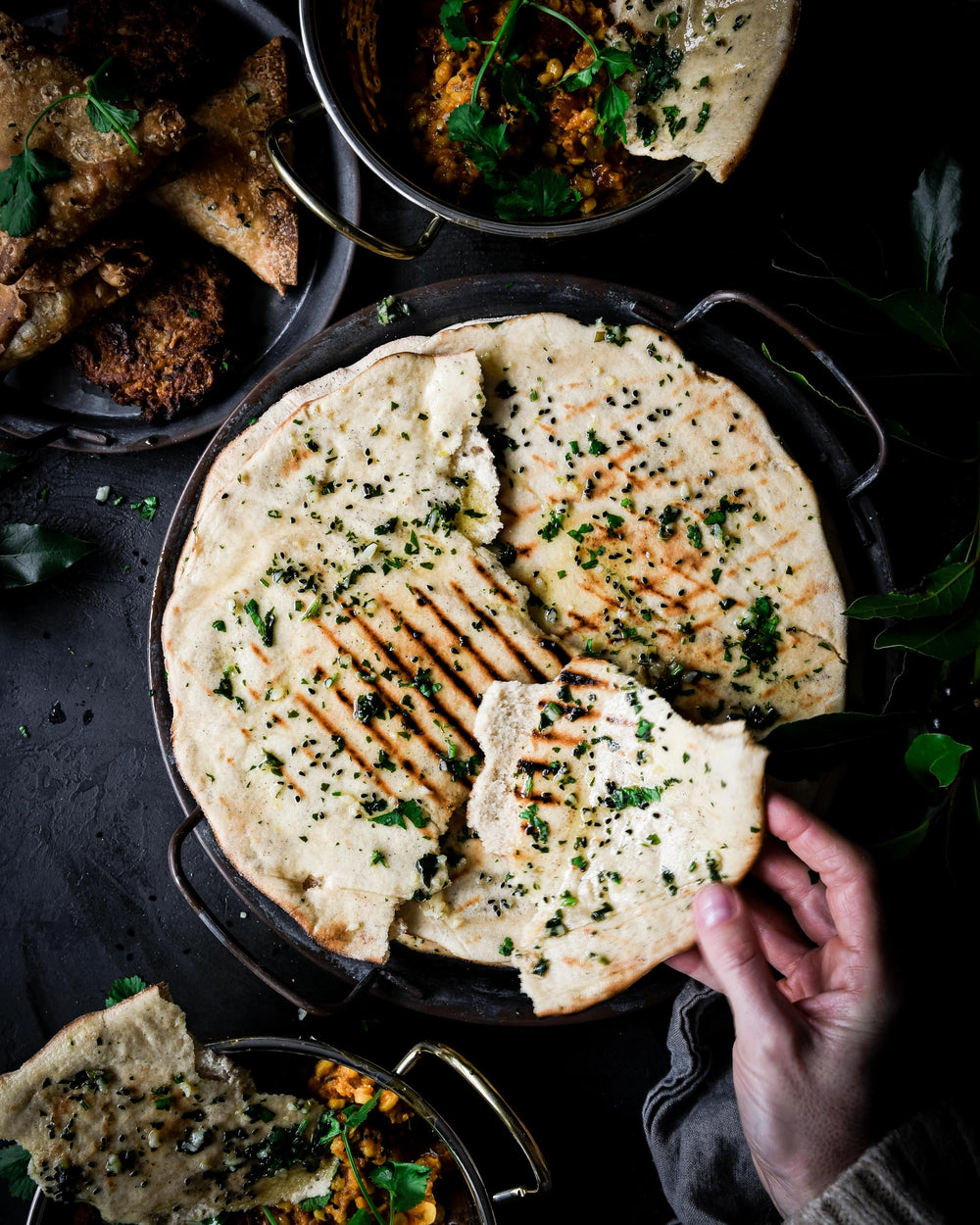 BFree pitas on table with fillings showing meal-ready versatility benefit