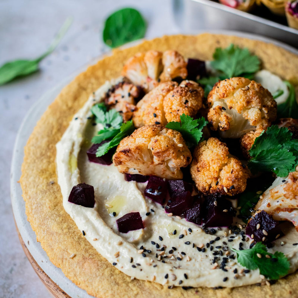 BFree wrap in pan toasting for improved warmth and texture benefit