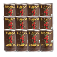 Bianco DiNapoli front view can showing organic label and pantry-ready benefit