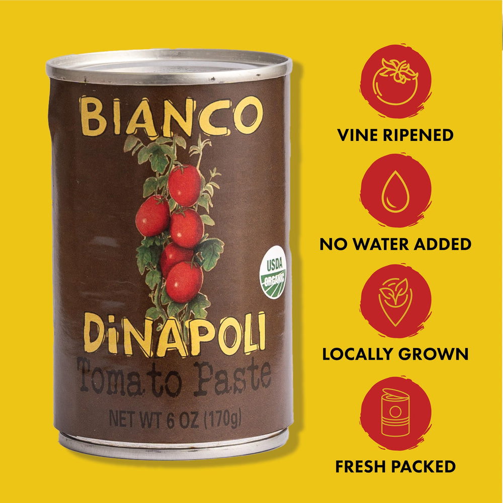 Bianco DiNapoli close-up of paste texture highlighting concentrated flavor