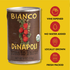 Bianco DiNapoli close-up of paste texture highlighting concentrated flavor