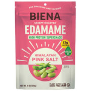 BIENA front of bag showing Himalayan Pink Salt flavor and benefits