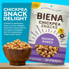 BIENA nutrition label and ingredients for clear transparency