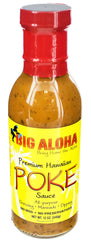 Big Aloha bottle front view showing label and 12 oz size, highlights authentic flavor