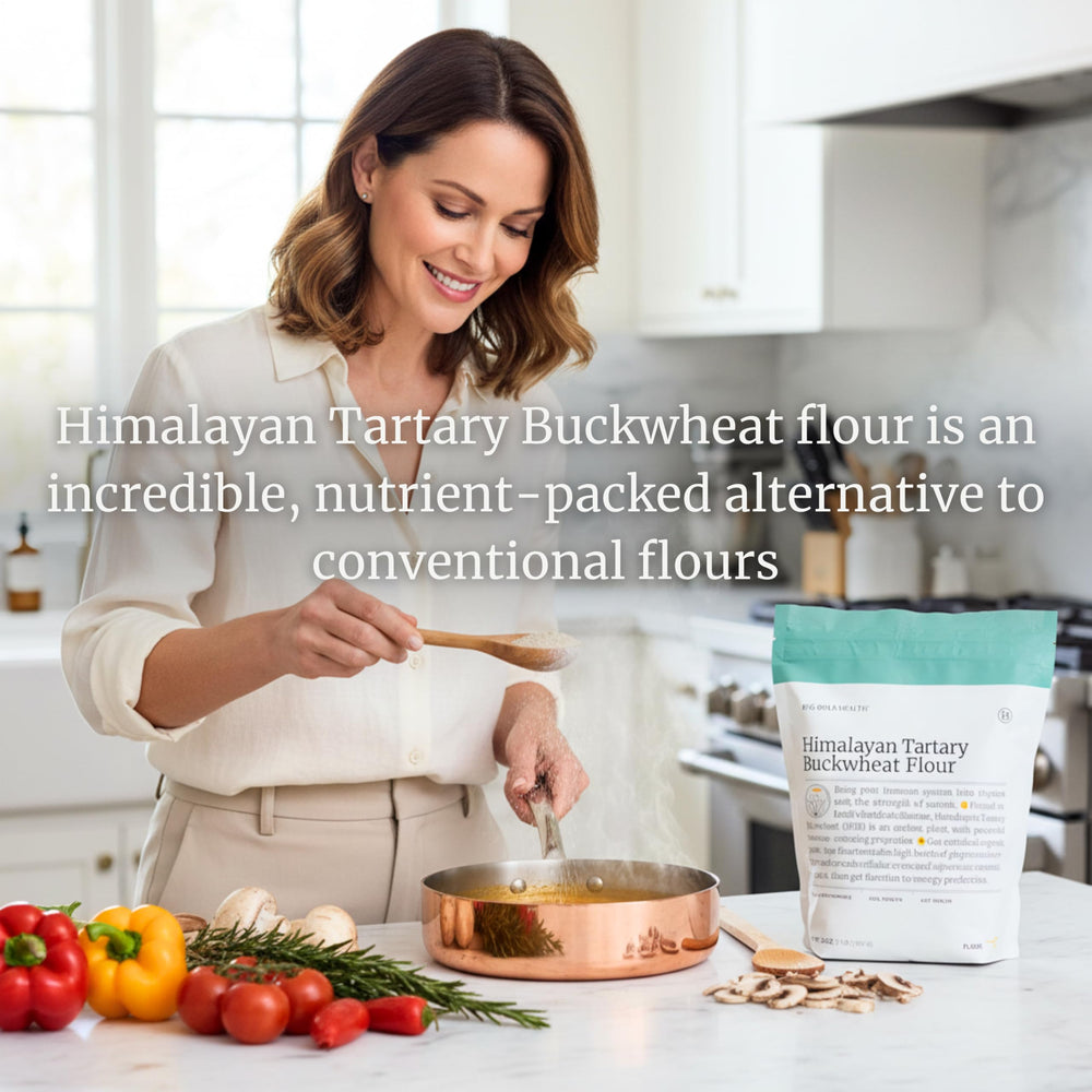 BIG BOLD HEALTH 2 lb bag beside kitchen scale illustrating real-world size