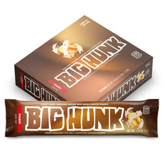 Big Hunk front packaging showing Annabelle's 1.8-ounce bars and count, handy for stocking