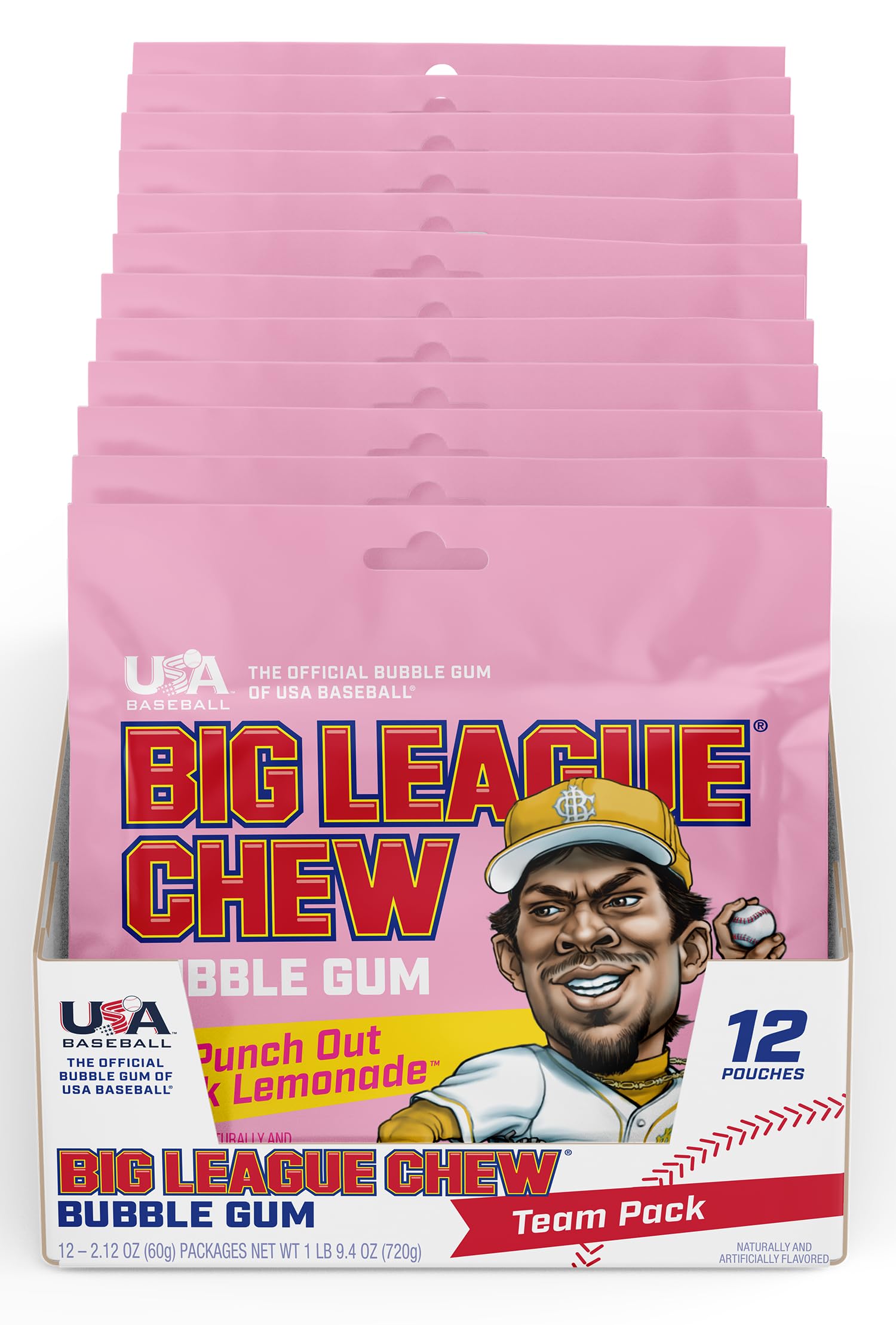 Big League Chew shredded texture close-up highlighting soft chew benefits