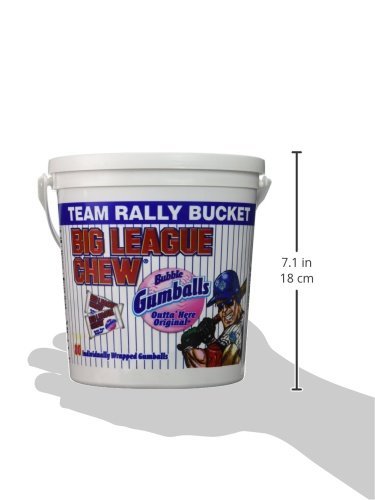 Big League Chew gumball close-up texture highlighting fresh chew and classic flavor