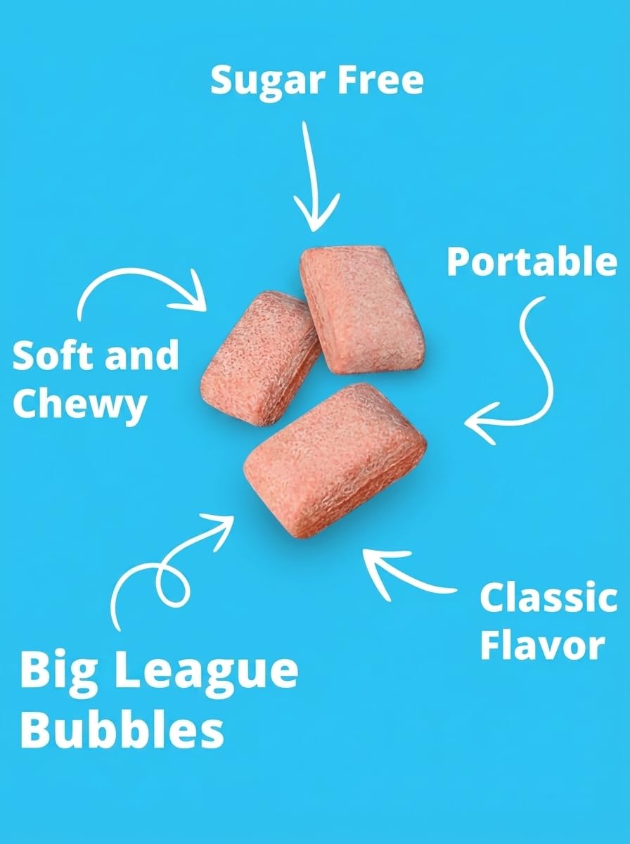 Big League Chew jars on a dugout bench showing convenience for teams and game-day use