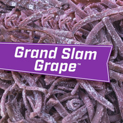 Player in dugout enjoying Big League Chew grape gum showing team-ready convenience