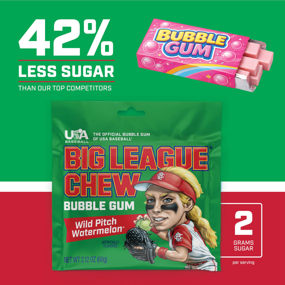Big League Chew included in party goodie bag for easy guest favors