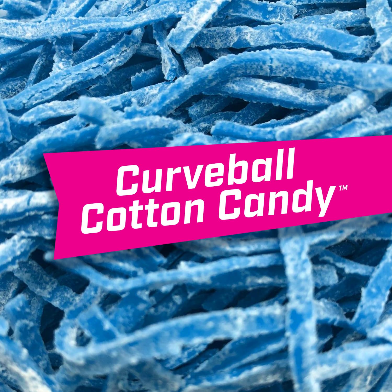 Bulk display of Big League Chew pouches ideal for concessions and fast restocking at events