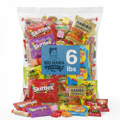 Big Mama Candy front packaging shows vibrant mix and party-ready convenience