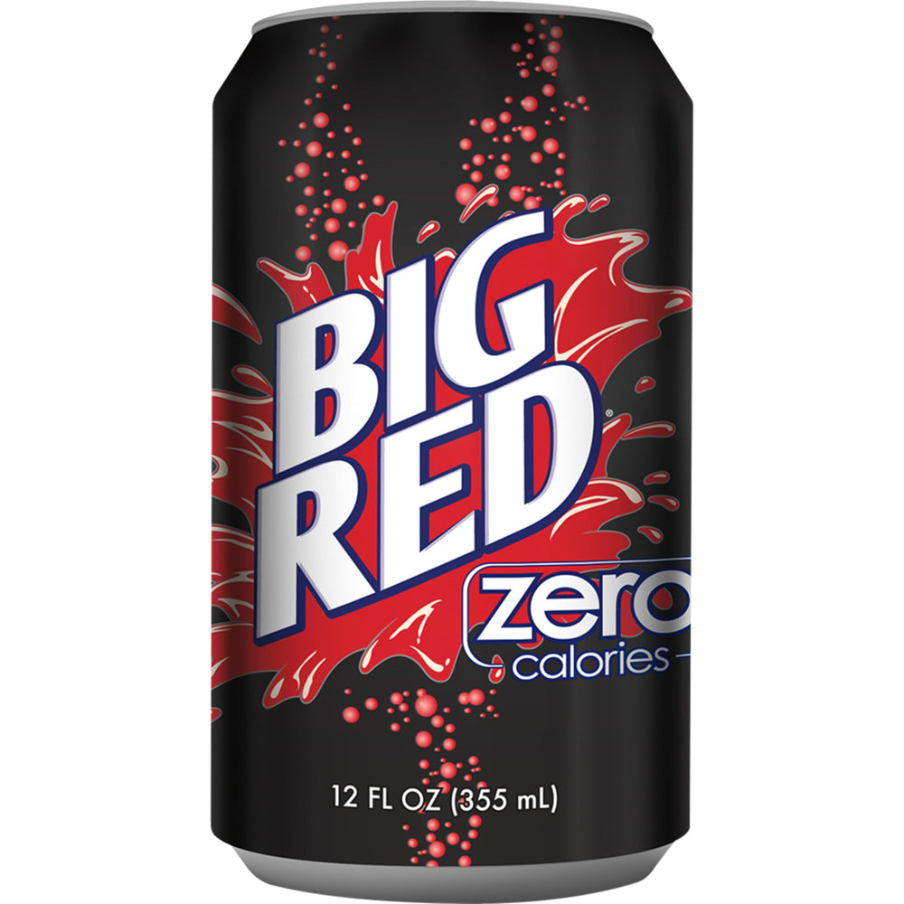 Big Red zero sugar 12-pack stored in fridge illustrating chilled ready-to-serve benefit