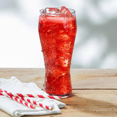 Big Red zero sugar slim can close-up highlighting easy-grip design and modern look