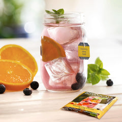 Bigelow Tea foil-wrapped tea bag close-up preserves flavor and aroma