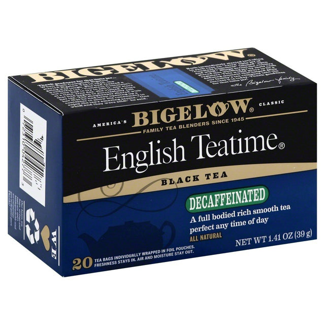 Bigelow Tea Decaffeinated English Teatime Black Tea