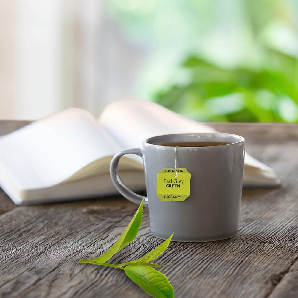 Bigelow Tea foil-wrapped tea bag preserving fresh bergamot aroma