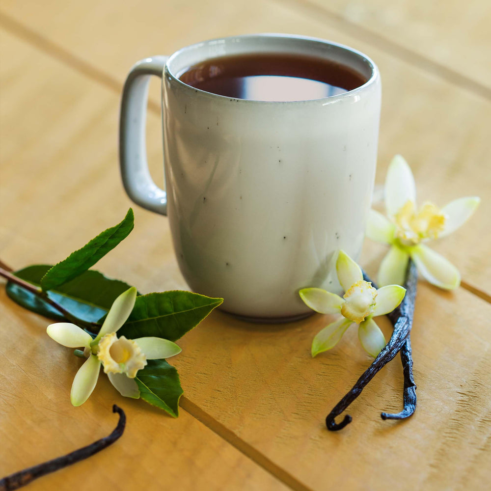 Bigelow individually foil-wrapped tea bag illustrating peak flavor protection