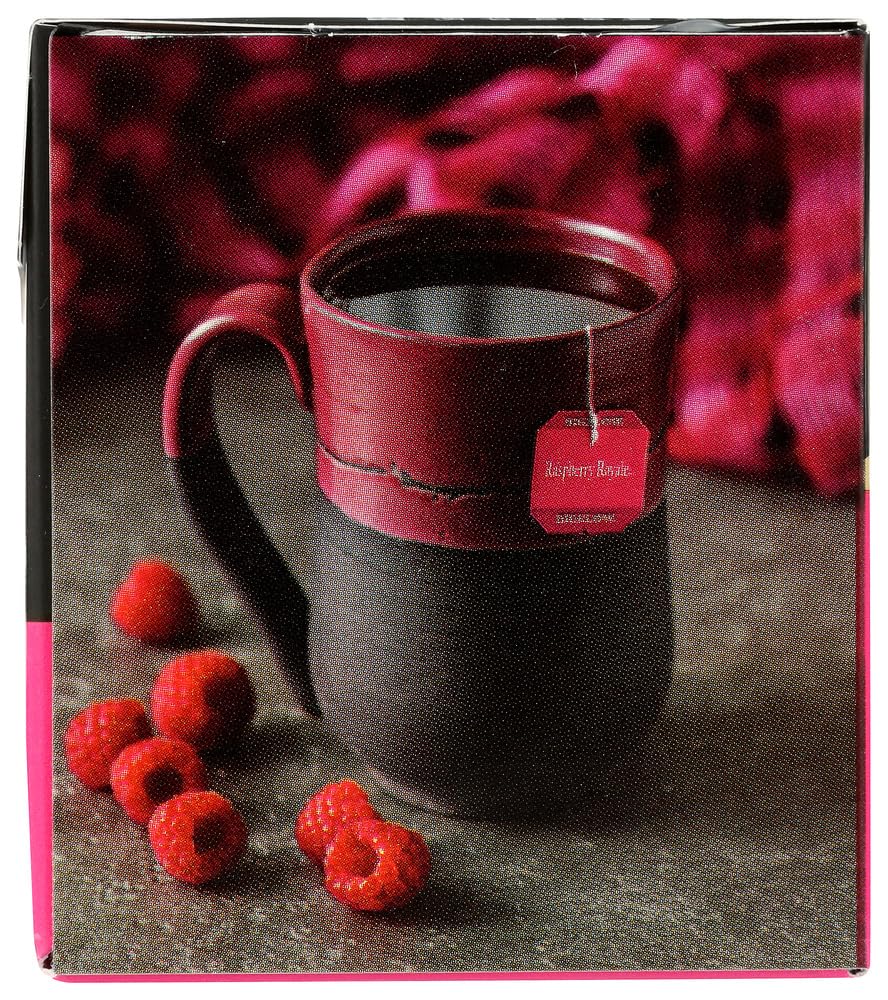 Bigelow Tea foil-wrapped tea bag close-up preserving aroma and taste