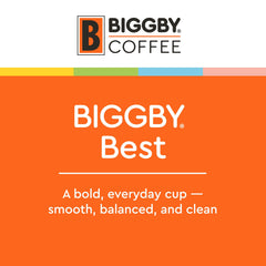 BIGGBY pod inside compatible brewer for quick convenient brewing