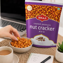 Bikaji hand holding pack for travel-friendly snack convenience