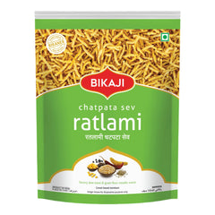 BIKAJI front packaging showing 400g pack and Ratlami branding for authentic flavor