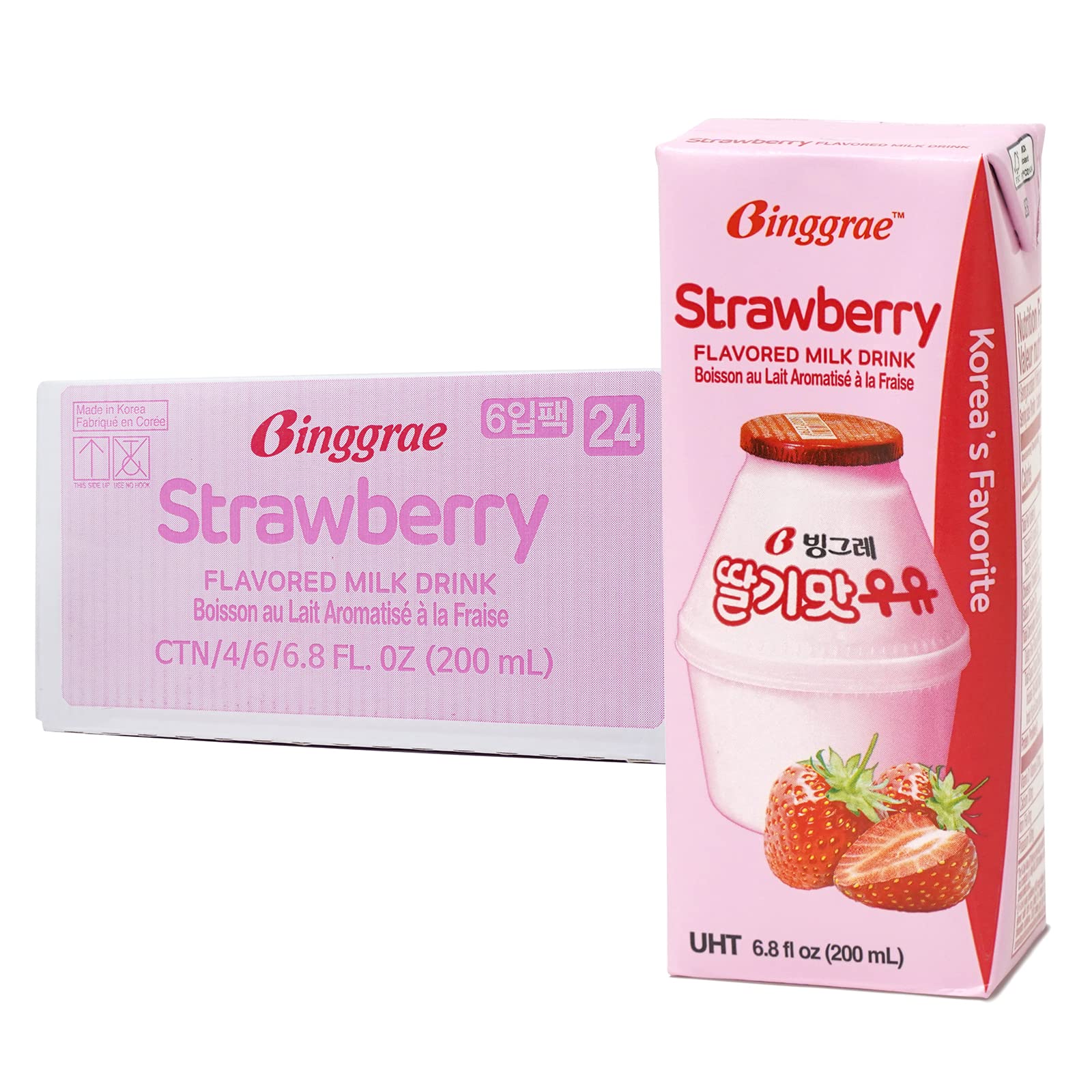 Binggrae front packaging showing carton and brand, appealing sweet snack