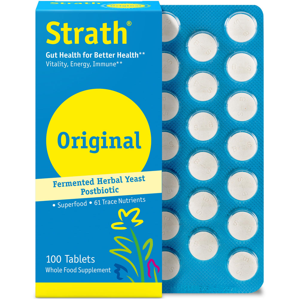 Bio-Strath front packaging showing bottle and label for easy identification and benefits