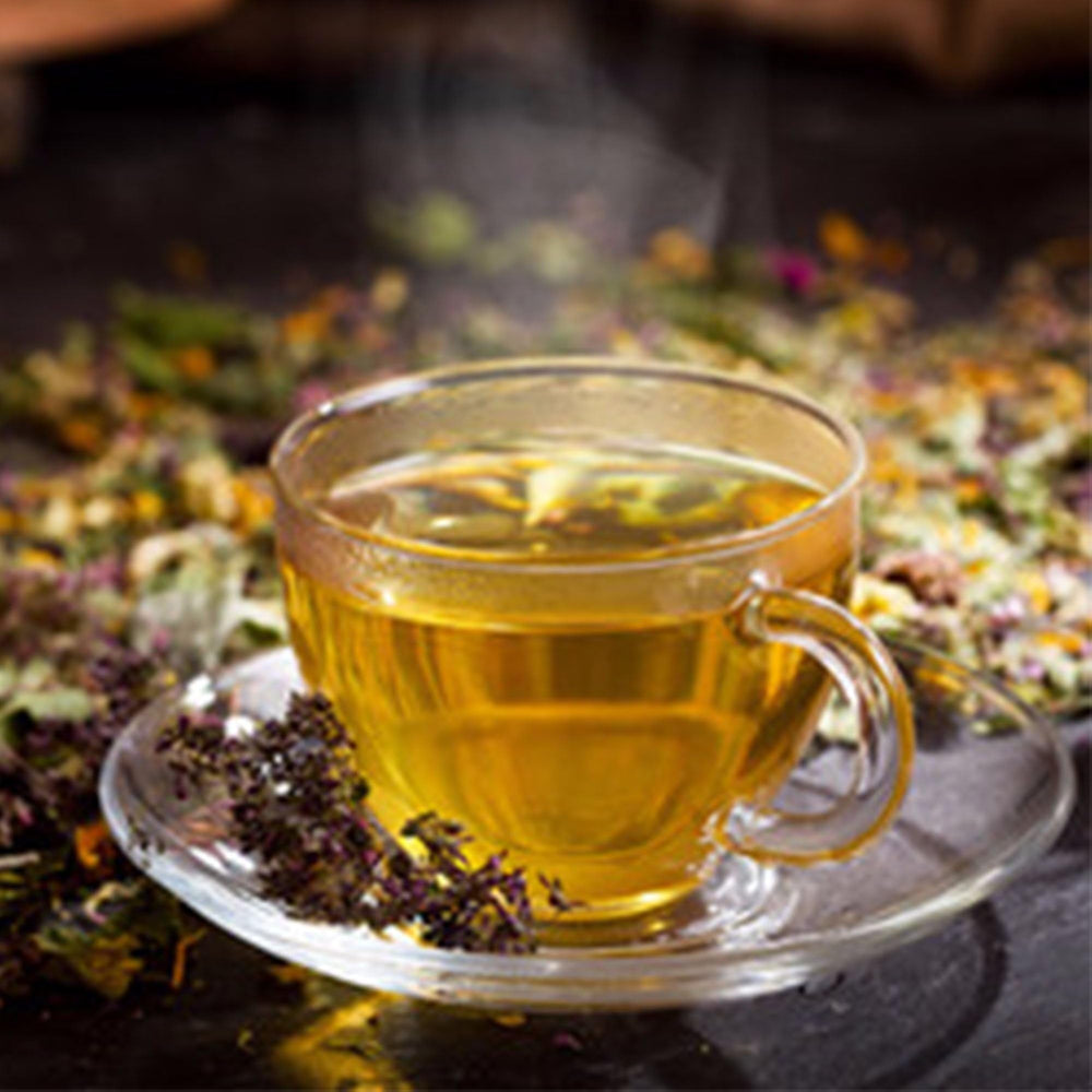 Biokoma rue mixed in potpourri showing craft versatility and fragrance