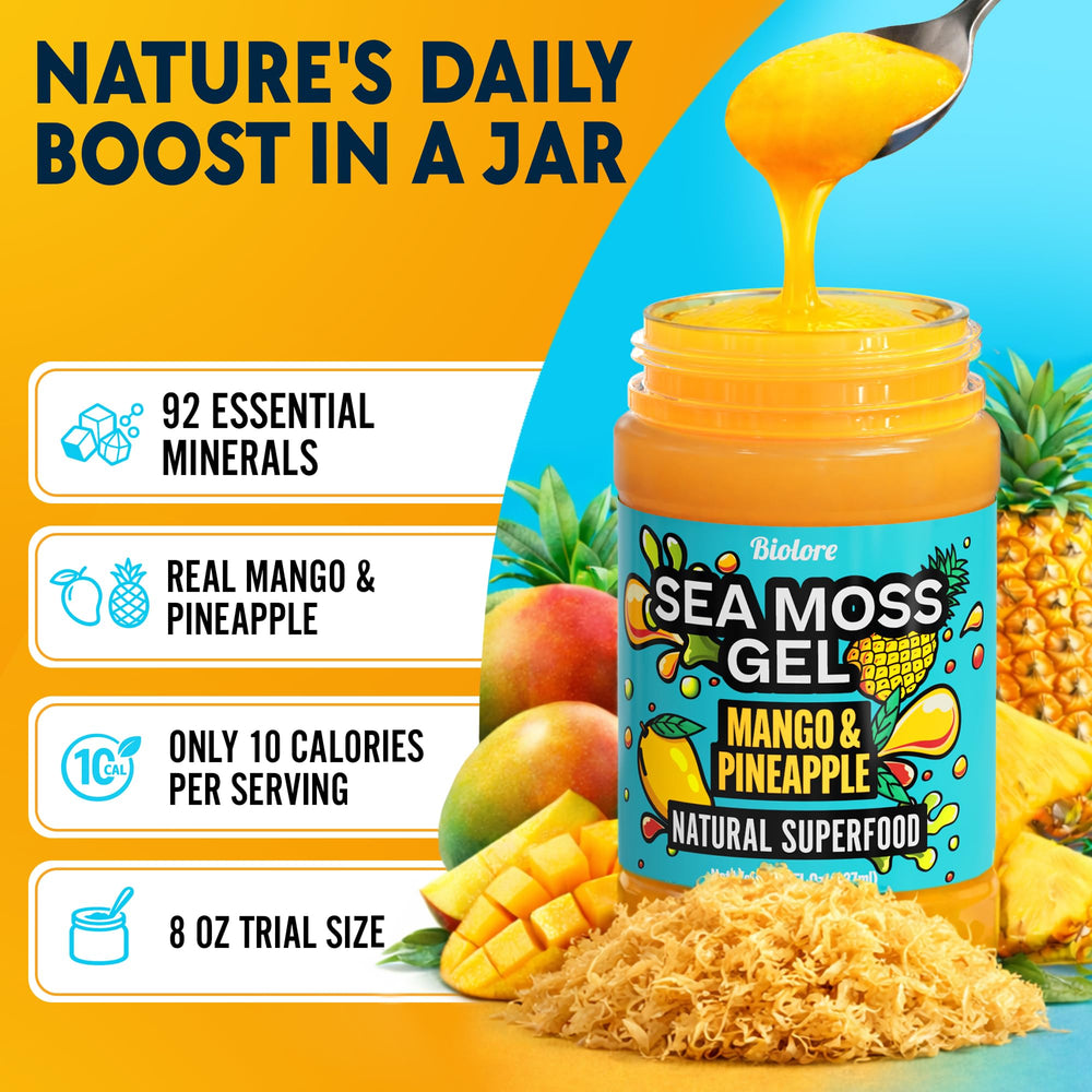 Biolore on spoon ready to add to drinks for quick nutrition boost