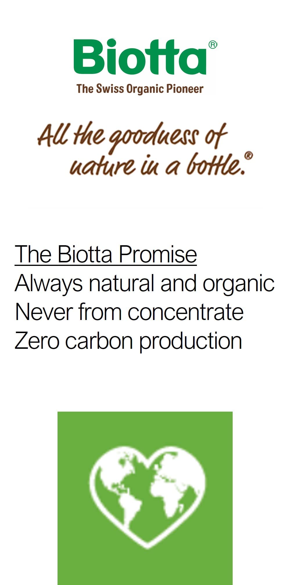 Biotta Breuss juice in a kitchen setting being added to a smoothie for easy everyday use