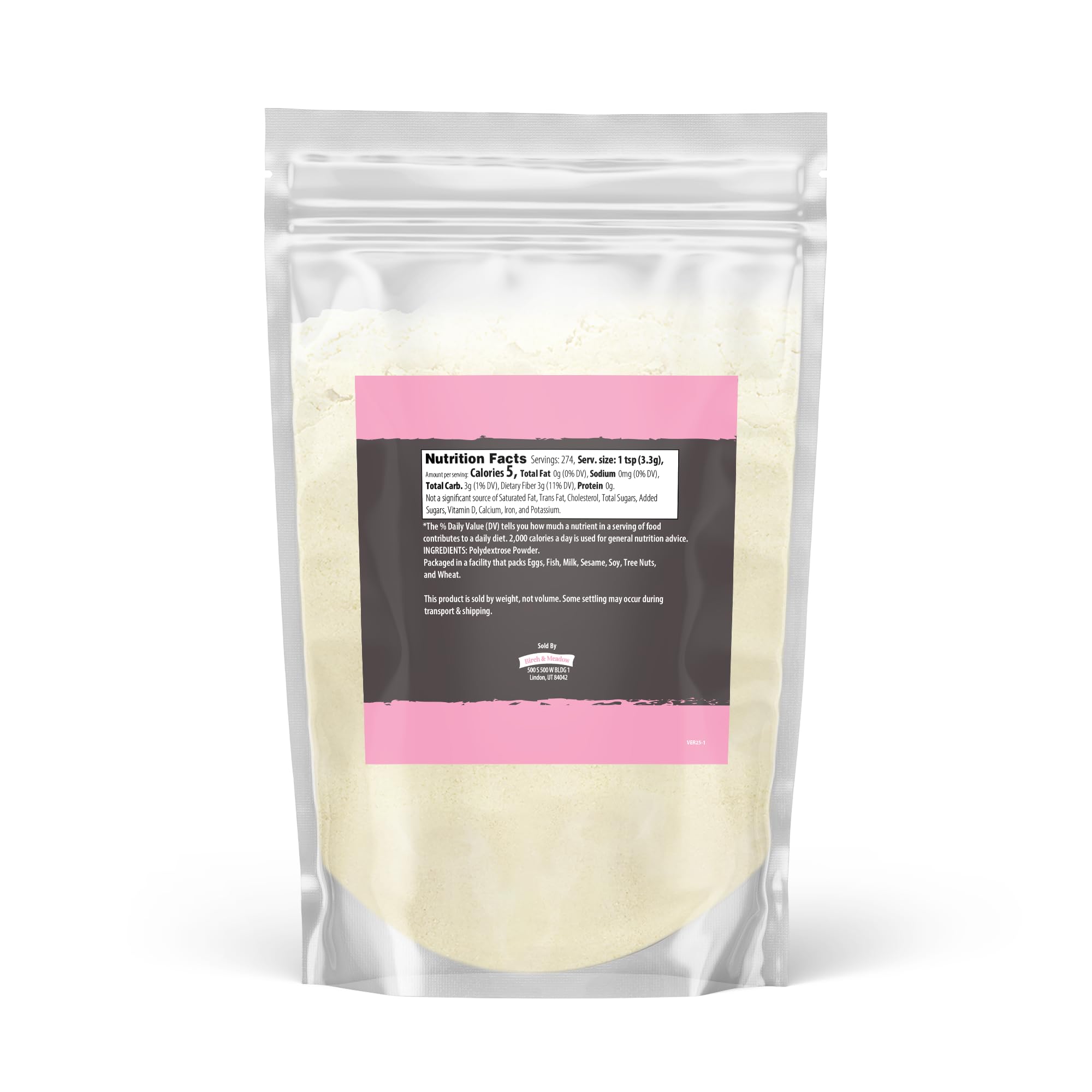 Birch & Meadow powder close-up texture highlights smooth dissolving benefit