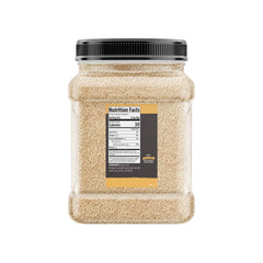 Birch & Meadow granulated honey texture close-up for easy measuring benefit
