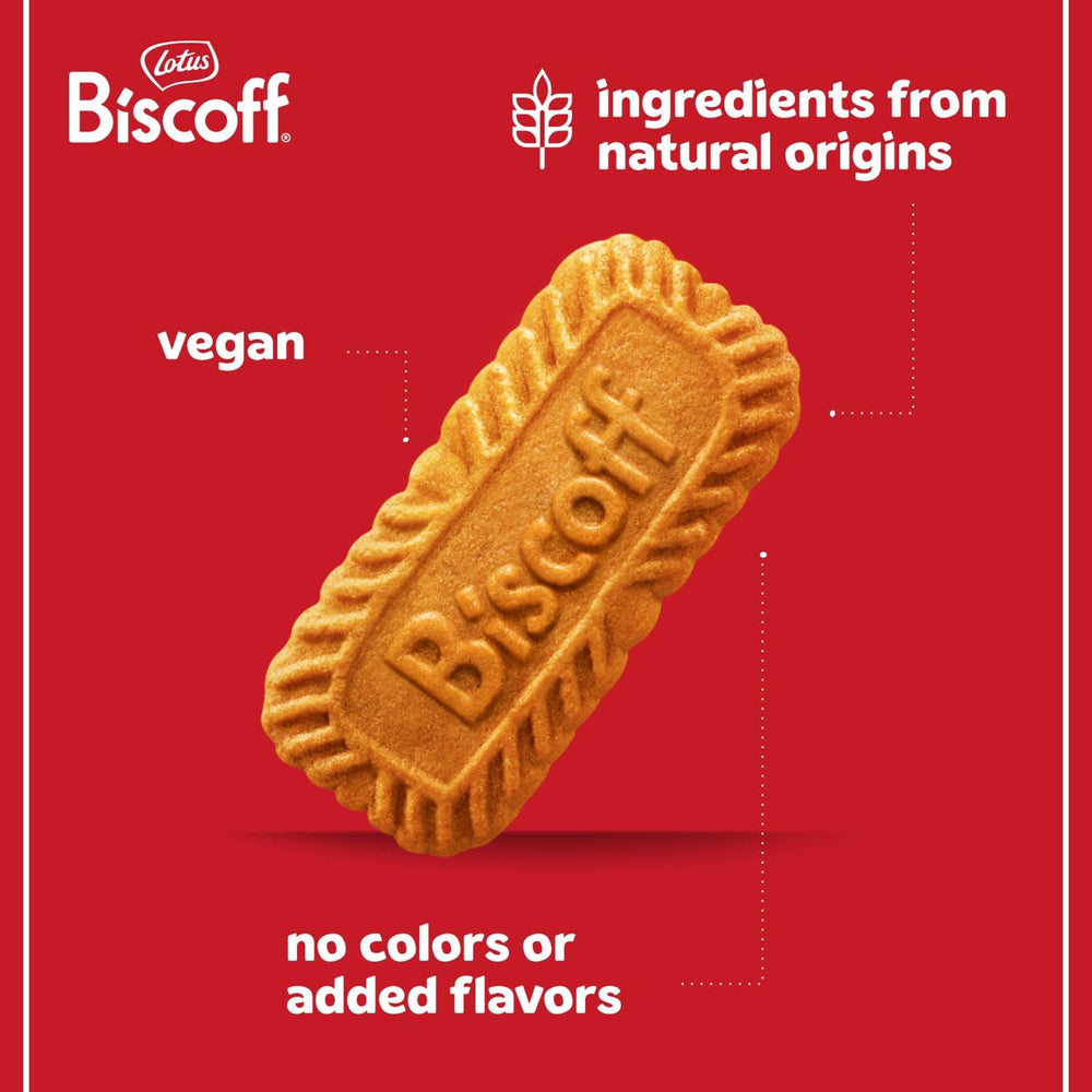 Lotus Biscoff single biscuit closeup highlighting crisp edge and caramelized color