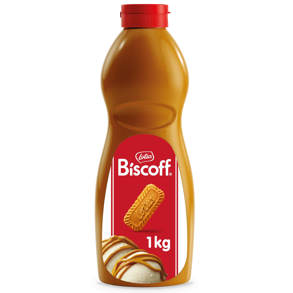 Biscoff spread drizzled over pancakes showing quick dessert upgrade