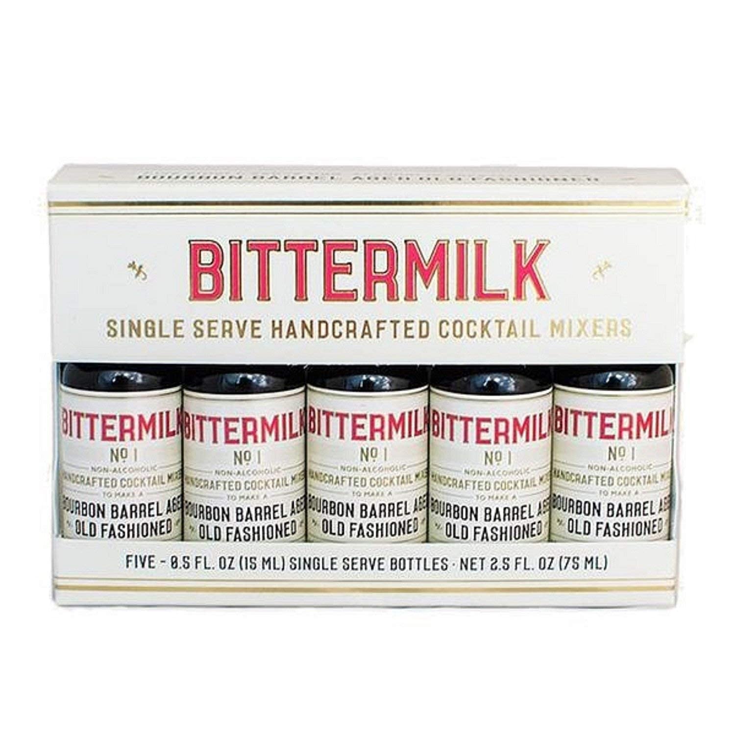 Bittermilk bourbon-barrel close-up highlighting aged syrup and oak character