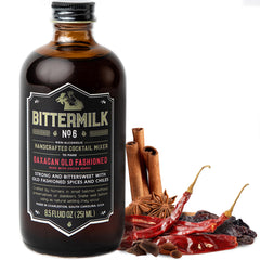 Bittermilk No.6 front label showing product name and volume for clear identification