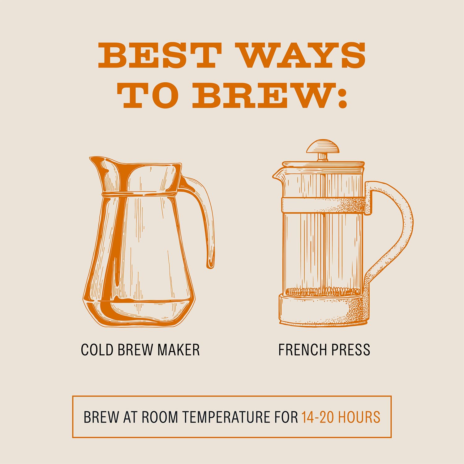 Bizzy cold brew in glass served with ice demonstrating smooth, low-acidity result