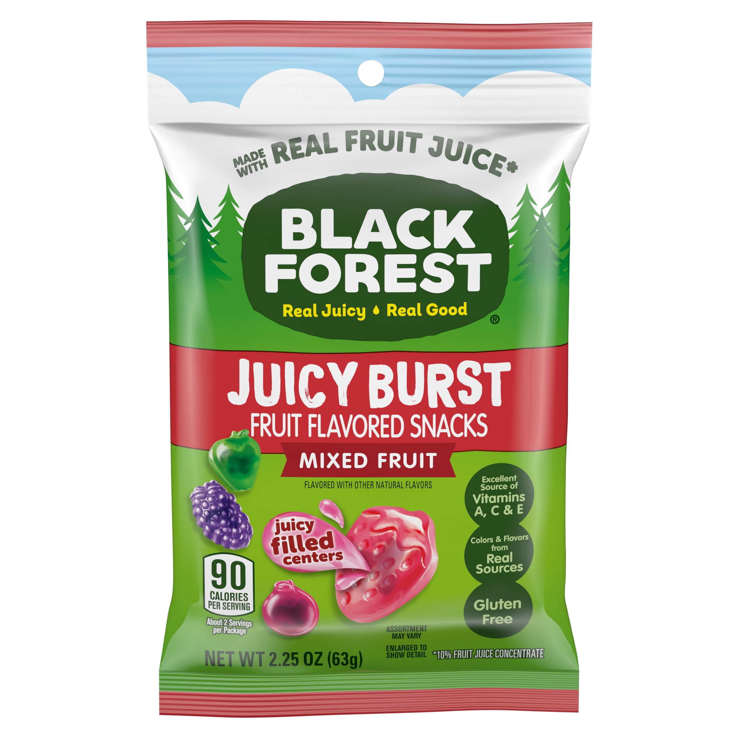 Black Forest box front showing pack of 48 for easy storage