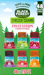 Black Forest front packaging showing variety pack and zero added sugar benefit
