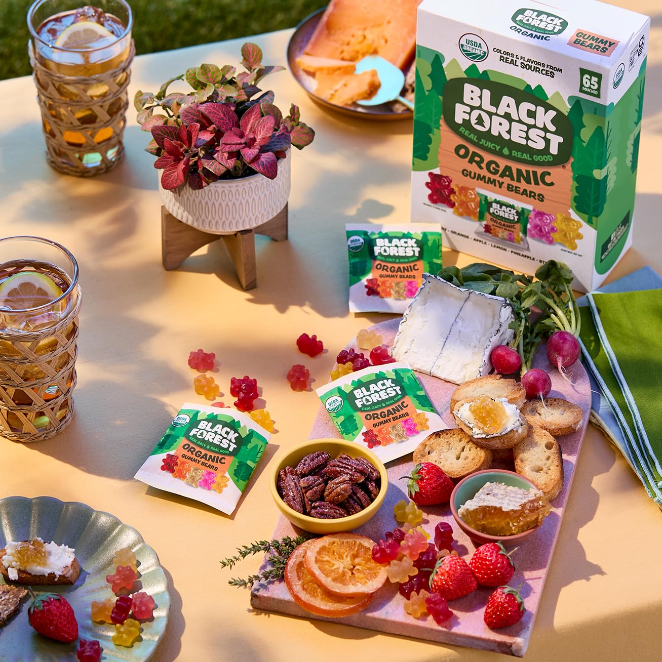 Black Forest packaging recyclable label highlighted for eco benefit