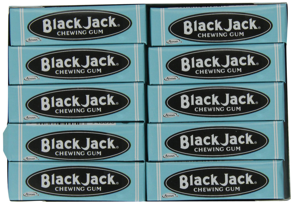 Black Jack front packaging showing 5-stick pack and easy portability
