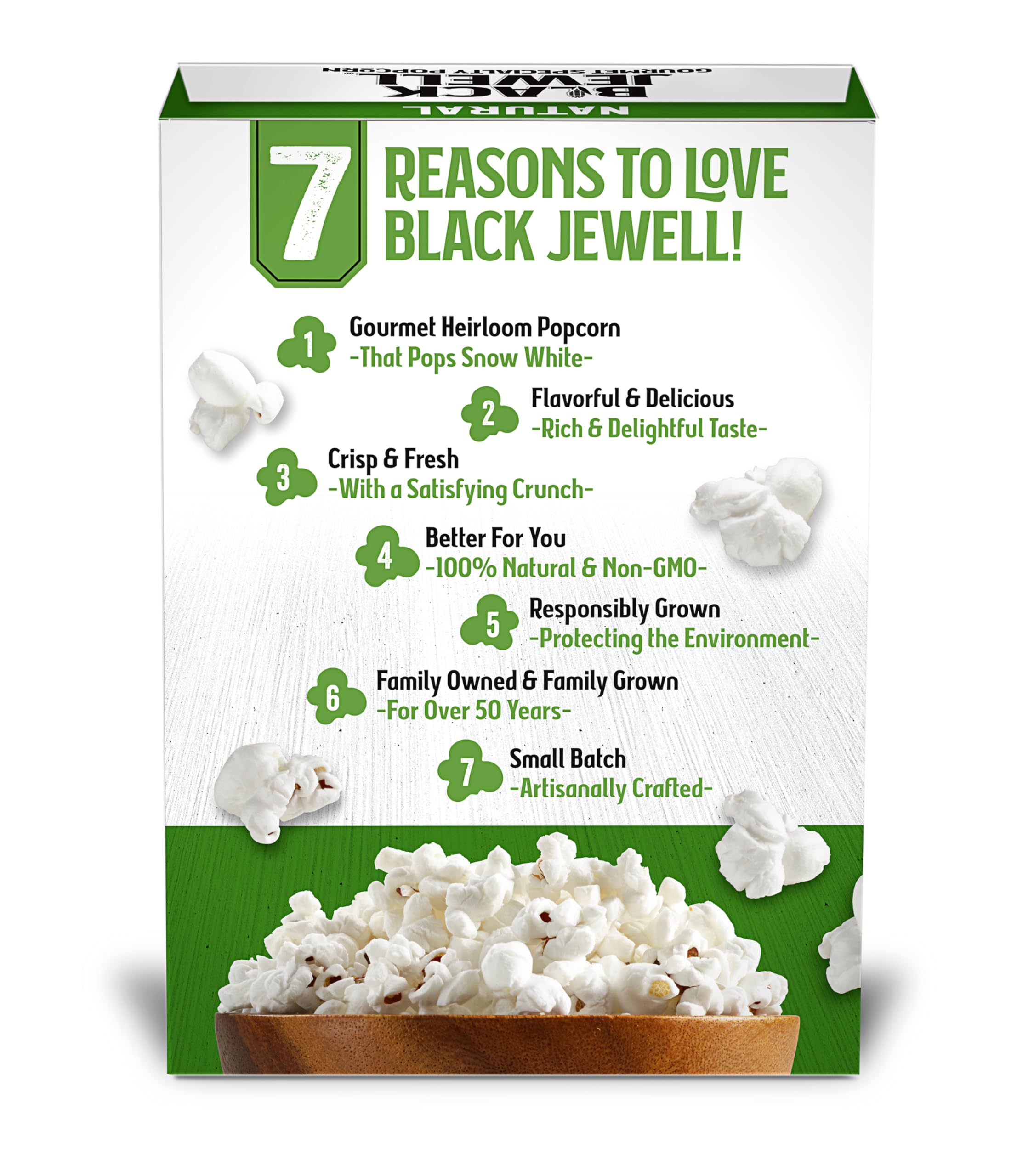 Black Jewell black kernels close-up highlighting heirloom appearance and natural quality