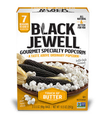 Black Jewell front packaging showing product and touch of butter benefit