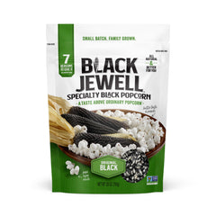 Black Jewell front packaging showing product and net weight, clear pantry benefit