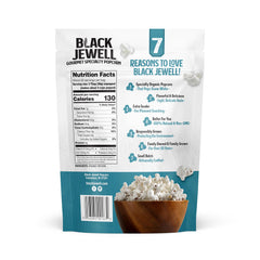 Black Jewell close-up of raw heirloom kernels highlighting texture and quality